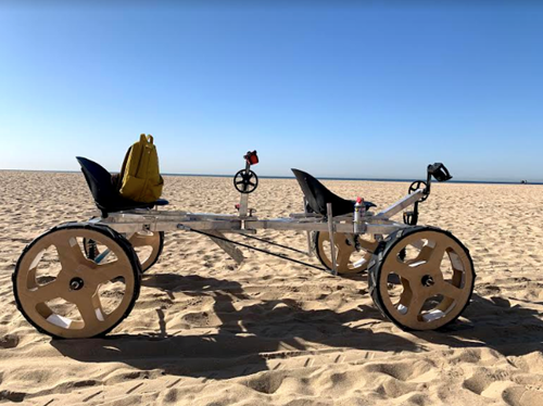 Patience is the Mars rover designed by team Helios